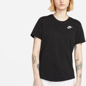 NIKE W NSW TEE CLUB BLACK/WHITE/WHITE
