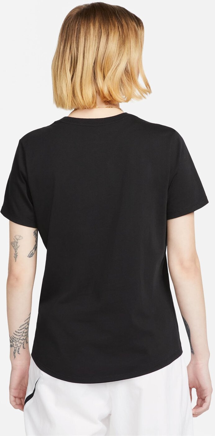 NIKE W NSW TEE CLUB BLACK/WHITE/WHITE – Bild 2