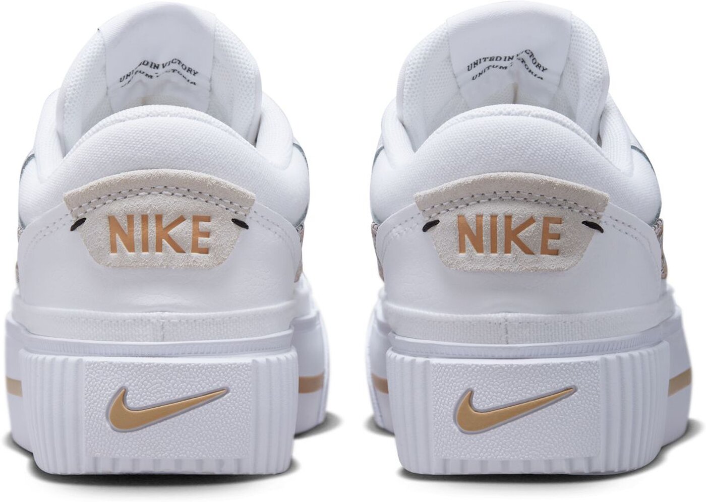 NIKE WMNS COURT LEGACY LIFT WHITE/METALLIC SILVER – Bild 7