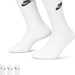 NIKE U NK NSW EVERYDAY ESSENTIAL CR WHITE/METALLIC SILVER