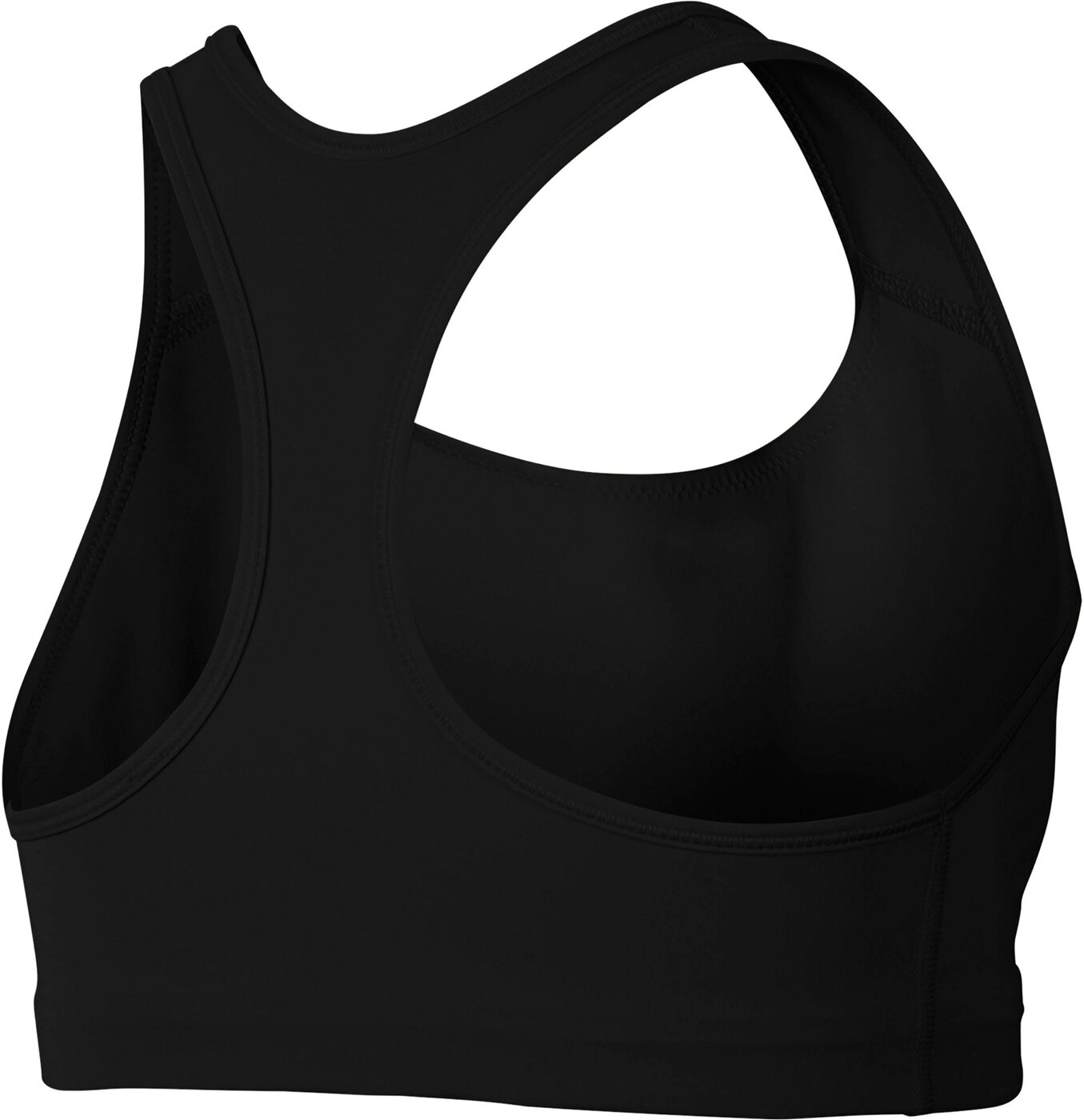 NIKE W NK DF SWSH 1PP BRA BLACK/WHITE/WHITE – Bild 2