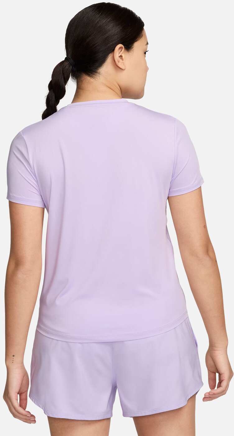 NIKE W NK ONE CLASSIC DF SS TOP LILAC BLOOM/BLACK – Bild 2
