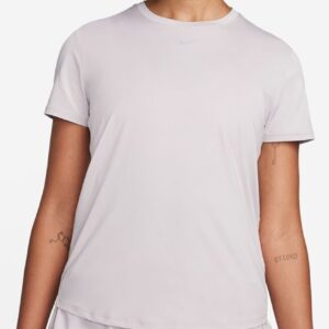 NIKE W NK ONE CLASSIC DF SS TOP PLATINUM VIOLET/BLACK