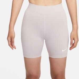 NIKE W NSW NK CLSC HR 8IN SHORT PLATINUM VIOLET/BLACK
