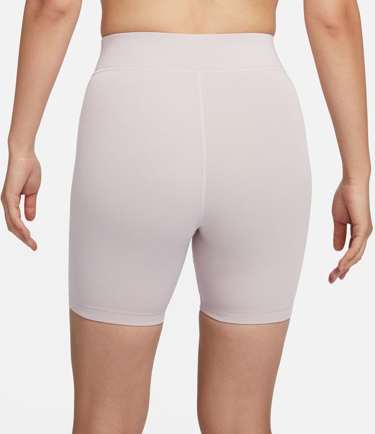 NIKE W NSW NK CLSC HR 8IN SHORT PLATINUM VIOLET/BLACK – Bild 2