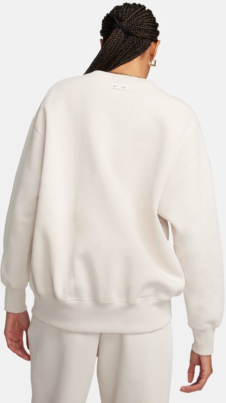 NIKE W NSW PHNX FLC OS LOGO CREW LT OREWOOD BRN/SMOKEY MAUVE/SA – Bild 2