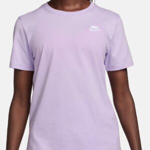 NIKE W NSW TEE CLUB BLACK-WHITE