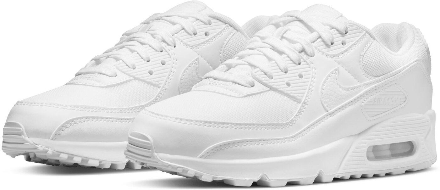 NIKE WMNS AIR MAX 90 WHITE/METALLIC SILVER – Bild 4