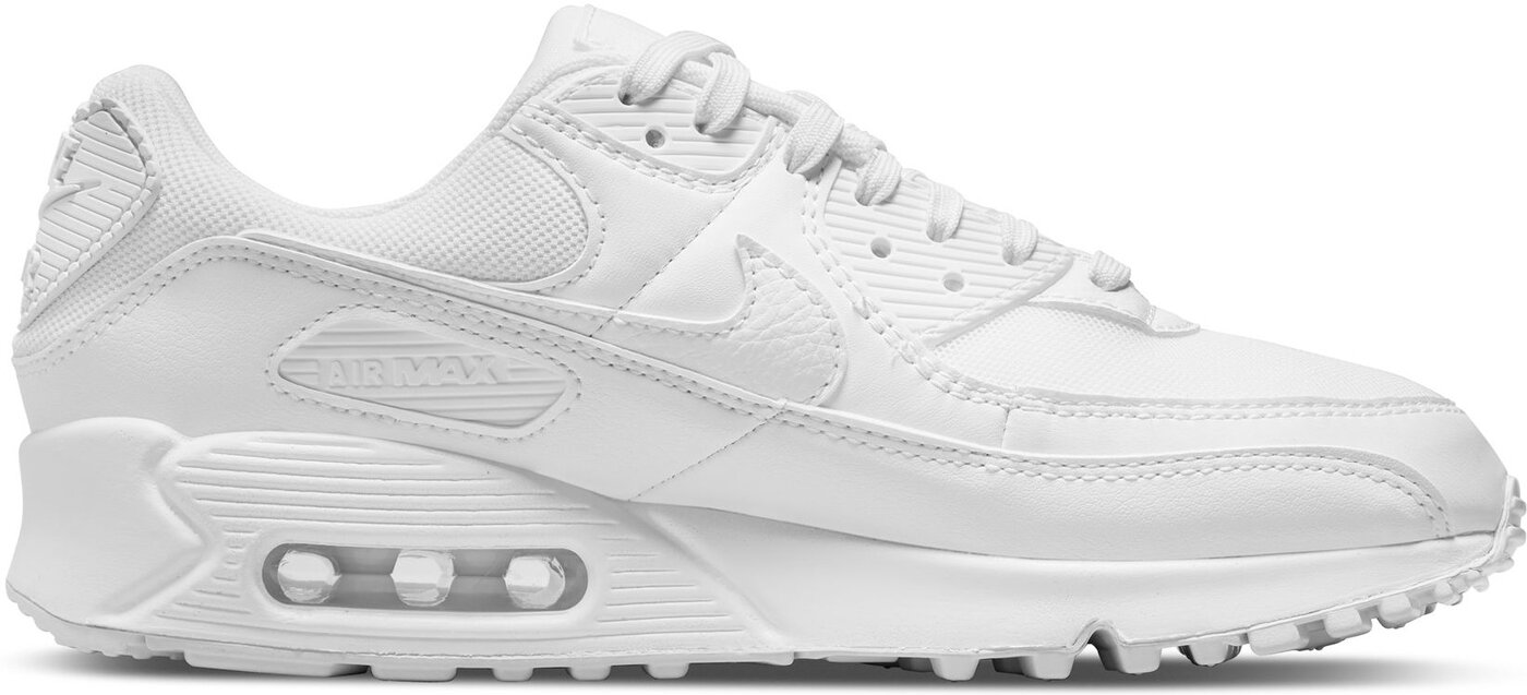 NIKE WMNS AIR MAX 90 WHITE/METALLIC SILVER – Bild 8