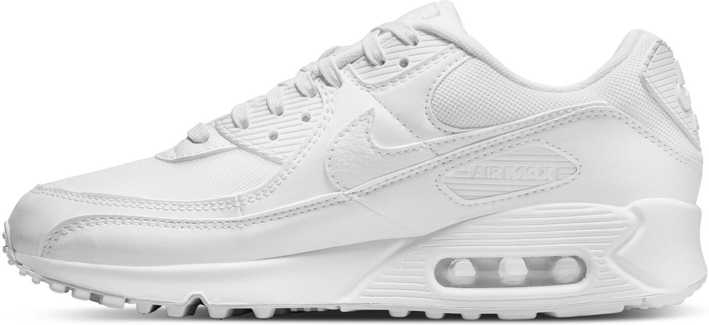 NIKE WMNS AIR MAX 90 WHITE/METALLIC SILVER – Bild 9