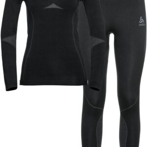 ODLO Set long FUNDAMENTALS PERFORMA black - odlo graphite grey