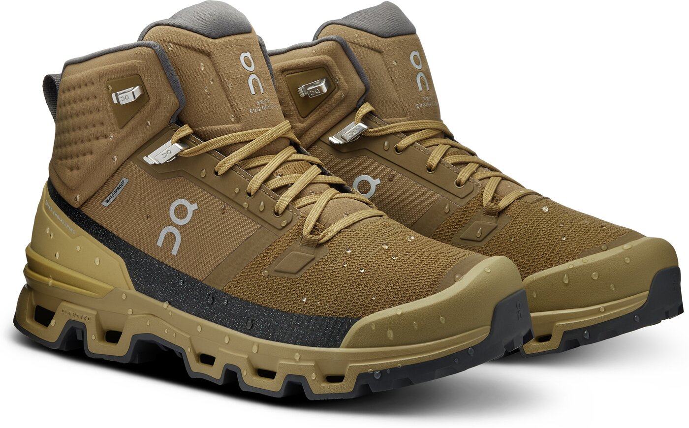 ON Cloudrock 2 Waterproof Hunter / Safari