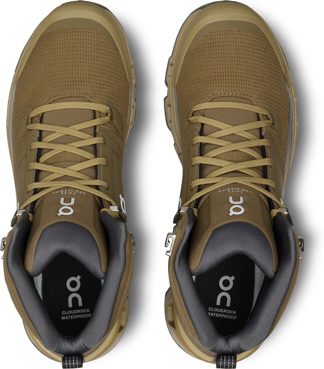 ON Cloudrock 2 Waterproof Hunter / Safari – Bild 3