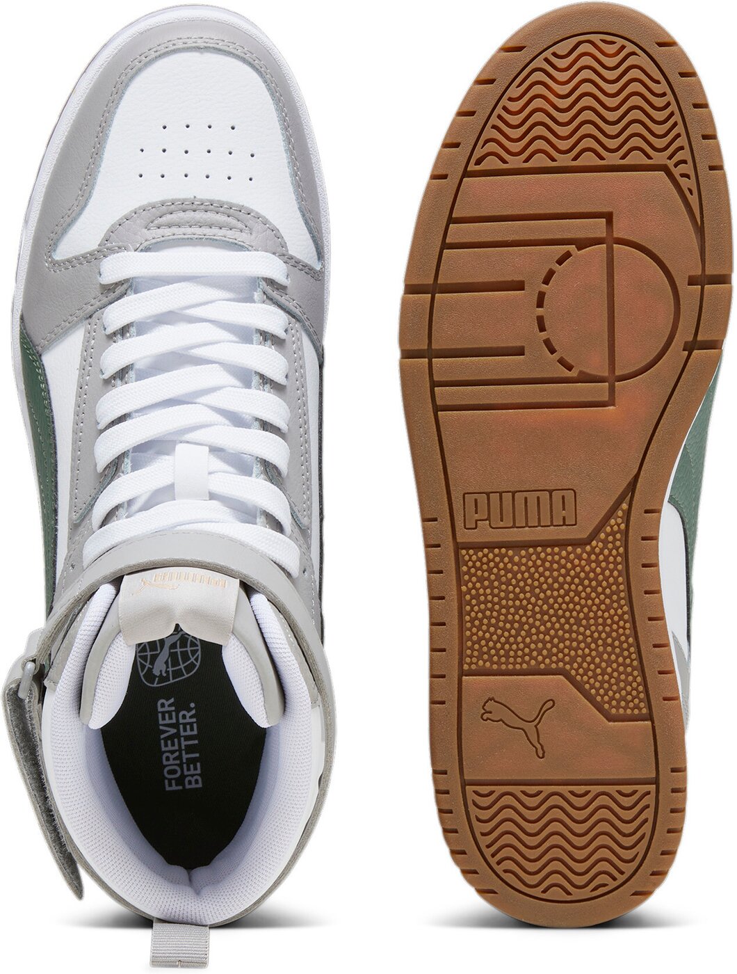 Puma RBD Game PUMA WHITE-EUCALYPTUS-CONCRETE – Bild 2