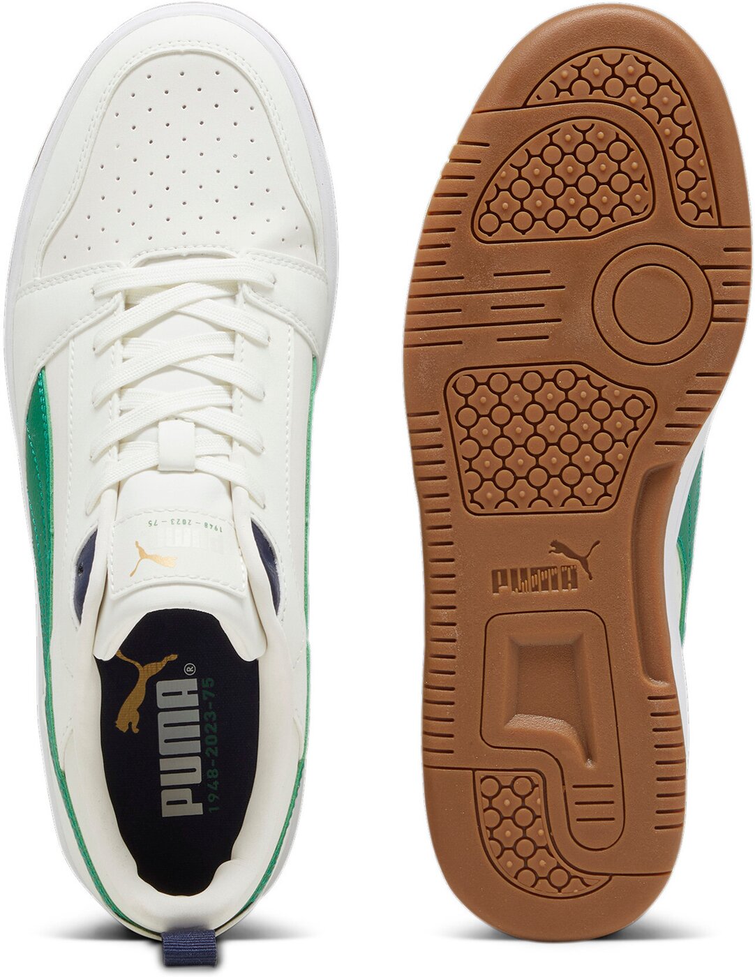 Puma Rebound v6 Low 75 Years WARM WHITE-ARCHIVE GREEN-PUMA – Bild 2