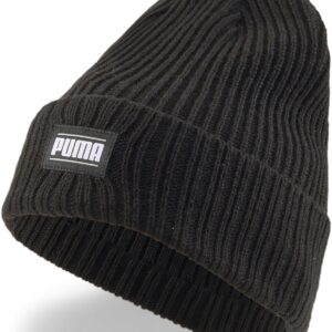 Puma Ribbed Classic Cuff Beanie BRIGHT WHITE