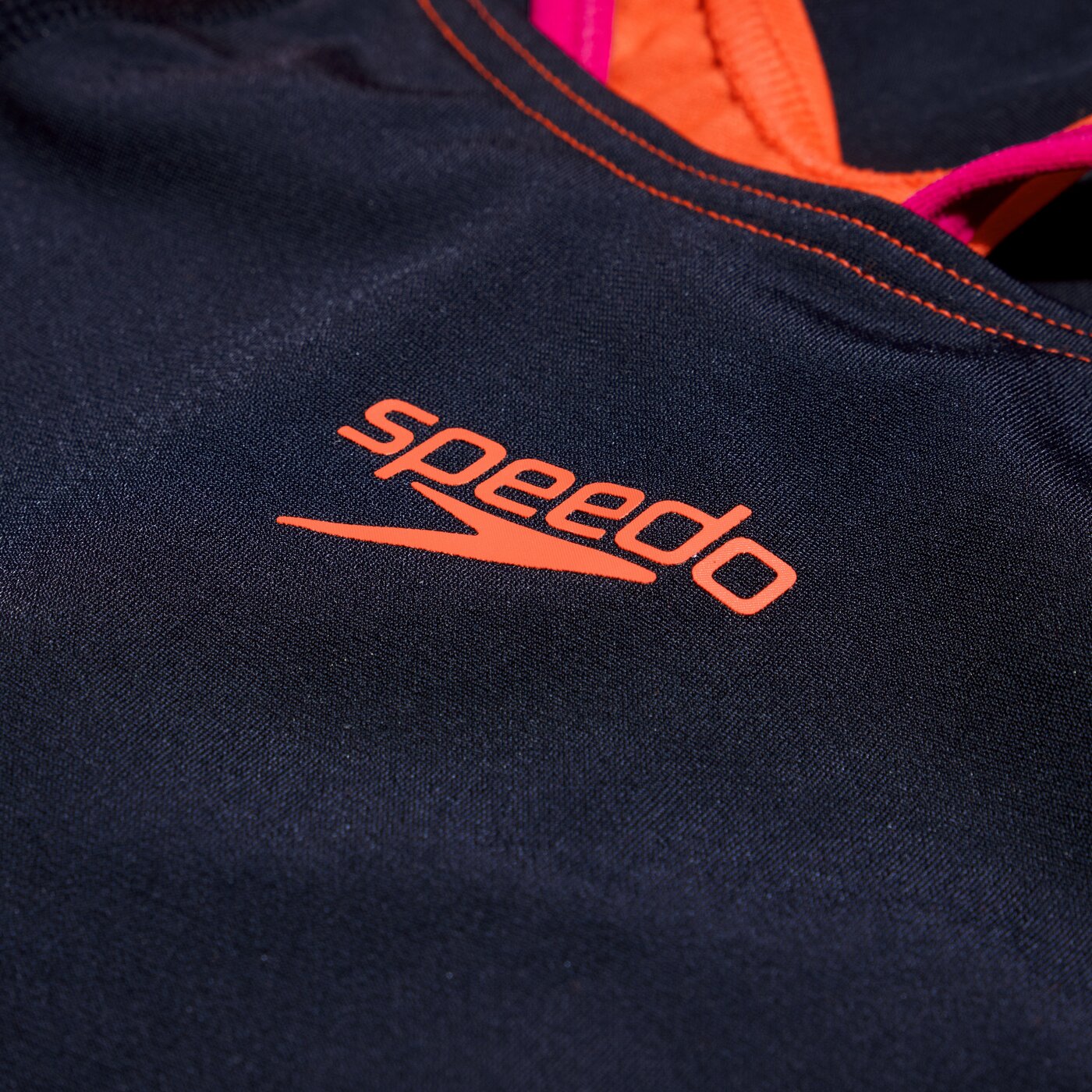 SPEEDO PLMT PT LNBK AF NAVY/ORANGE True Navy/Electric Pink/Volcan – Bild 2