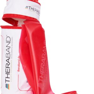 THERA-BAND TheraBand Übungsband in RV-Tas PURE PLATINUM/VOLT-BLACK-WHITE