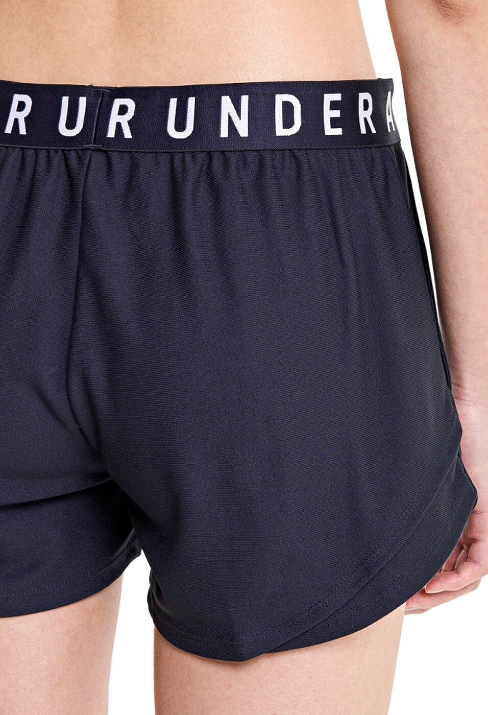 UNDER ARMOUR PLAY UP SHORTS 3.0 BLACK/WHITE-IRON GREY – Bild 9