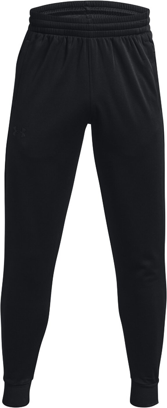 UNDER ARMOUR UA ARMOUR FLEECE JOGGERS BLACK/WHITE-IRON GREY