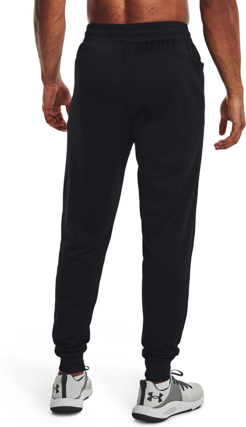 UNDER ARMOUR UA ARMOUR FLEECE JOGGERS BLACK/WHITE-IRON GREY – Bild 4