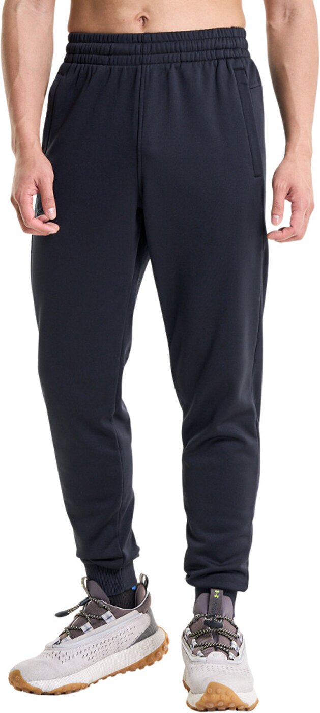 UNDER ARMOUR UA ARMOUR FLEECE JOGGERS BLACK/WHITE-IRON GREY – Bild 6