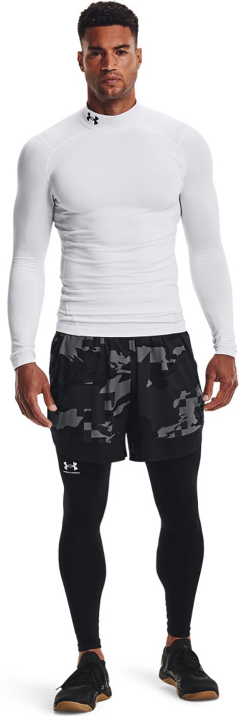 UNDER ARMOUR UA CG ARMOUR COMP MOCK WHITE/METALLIC SILVER – Bild 5