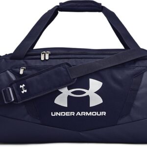 UNDER ARMOUR UA UNDENIABLE 5.0 DUFFLE MD MIDNIGHT NAVY/METALLIC SILVER