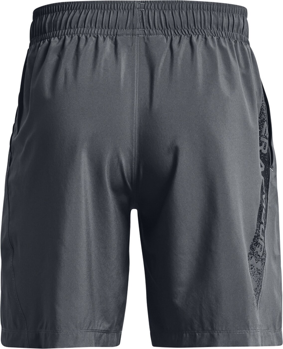 UNDER ARMOUR UA WOVEN GRAPHIC SHORTS PITCH GRAY – Bild 2