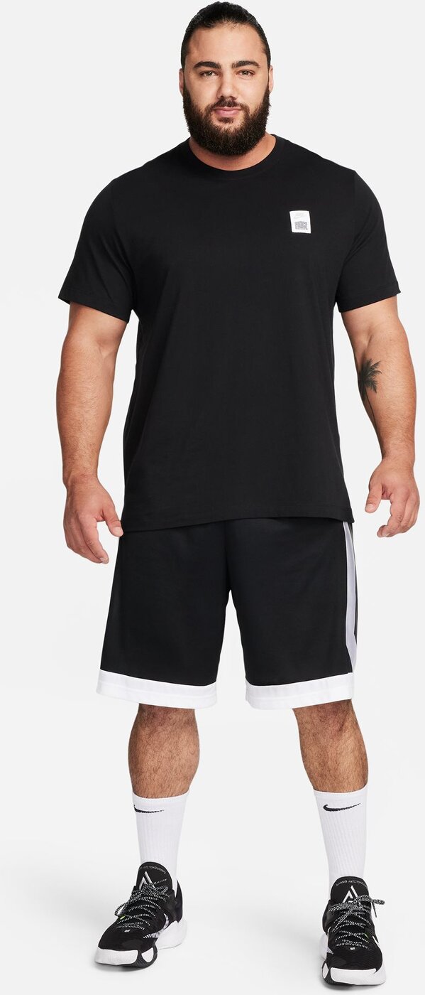 NIKE M NK TEE ST 5 BLACK/WHITE/WHITE – Bild 6