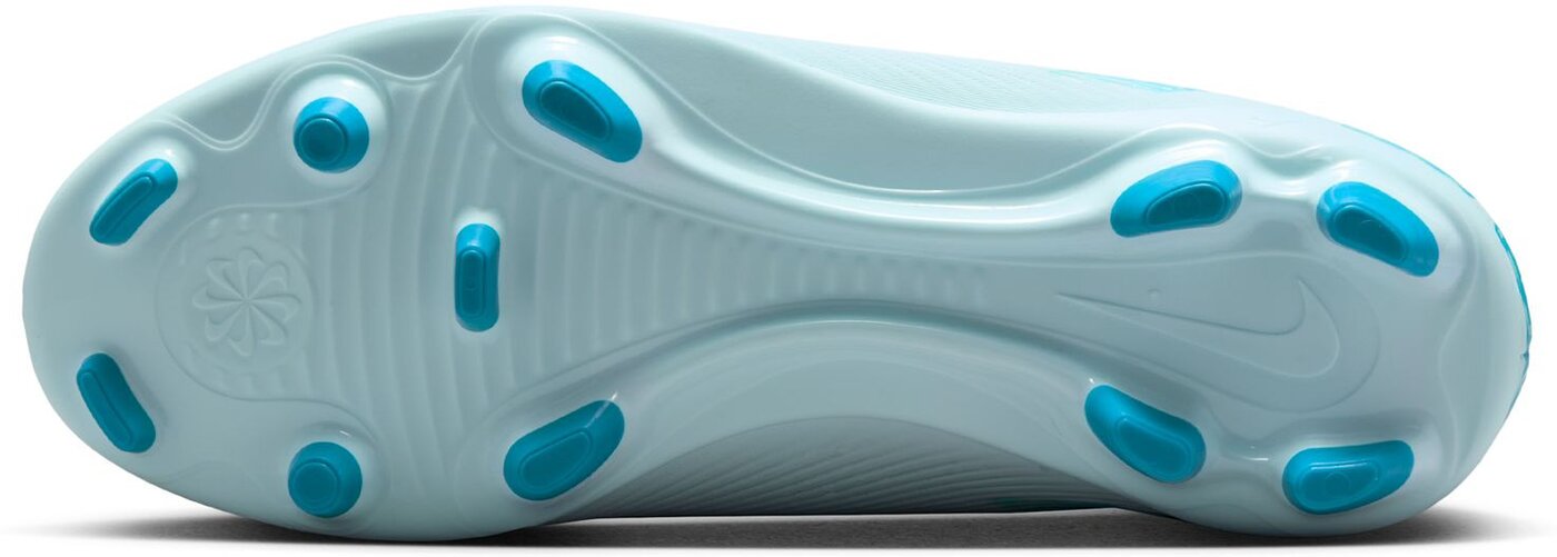 NIKE JR SUPERFLY 10 CLUB FG/MG FRENCH BLUE/ELECTRIC LIME – Bild 2