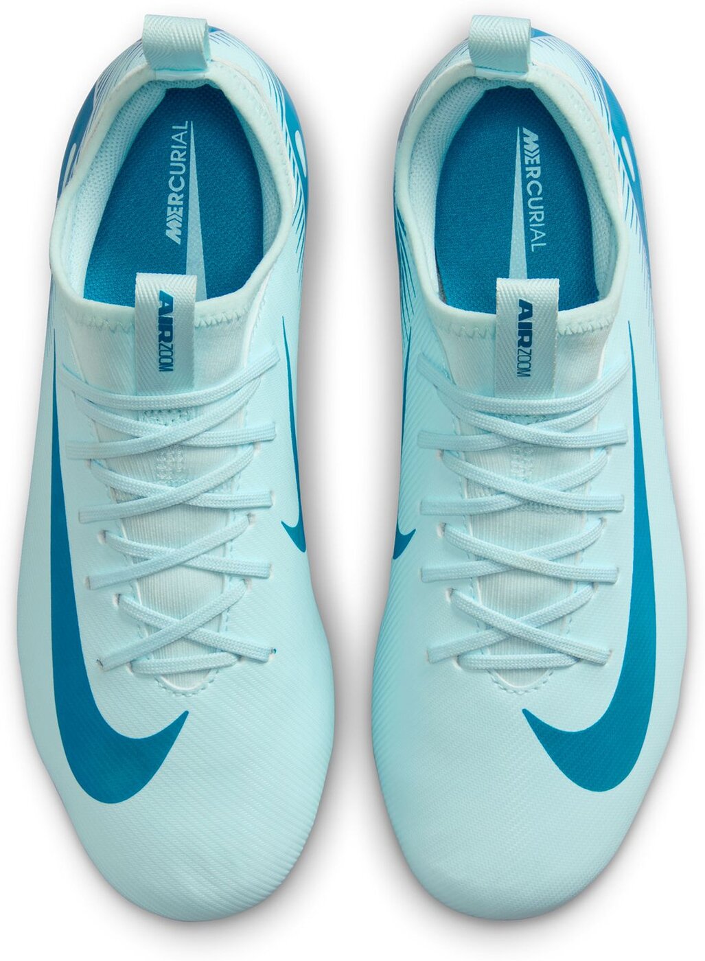 NIKE JR ZOOM VAPOR 16 ACADEMY FG/MG FRENCH BLUE/ELECTRIC LIME – Bild 3