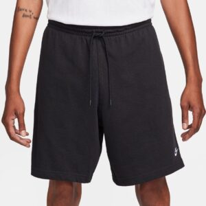 NIKE M NK CLUB KNIT SHORT BLACK/WHITE/WHITE