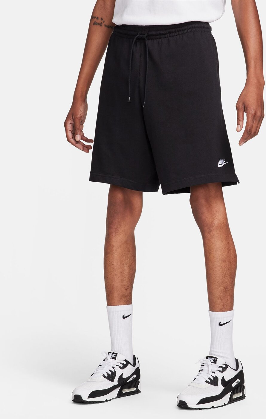 NIKE M NK CLUB KNIT SHORT BLACK/WHITE/WHITE – Bild 5