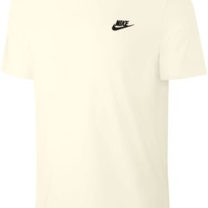 NIKE M NSW CLUB TEE SAIL/PRO GREEN-PICANTE RED-OPT