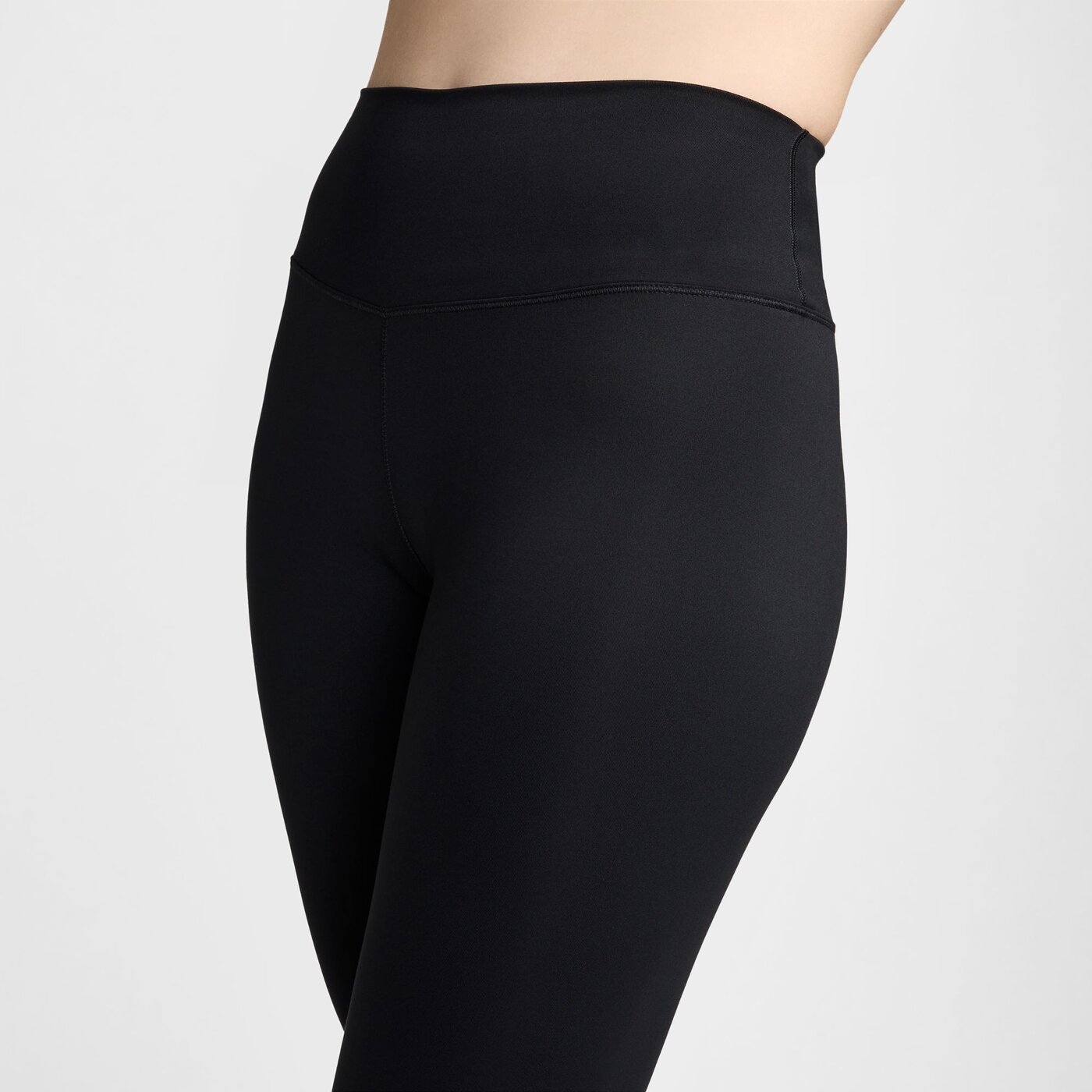 NIKE W NK DF ONE HR 7/8 TIGHT BLACK/WHITE/WHITE – Bild 4
