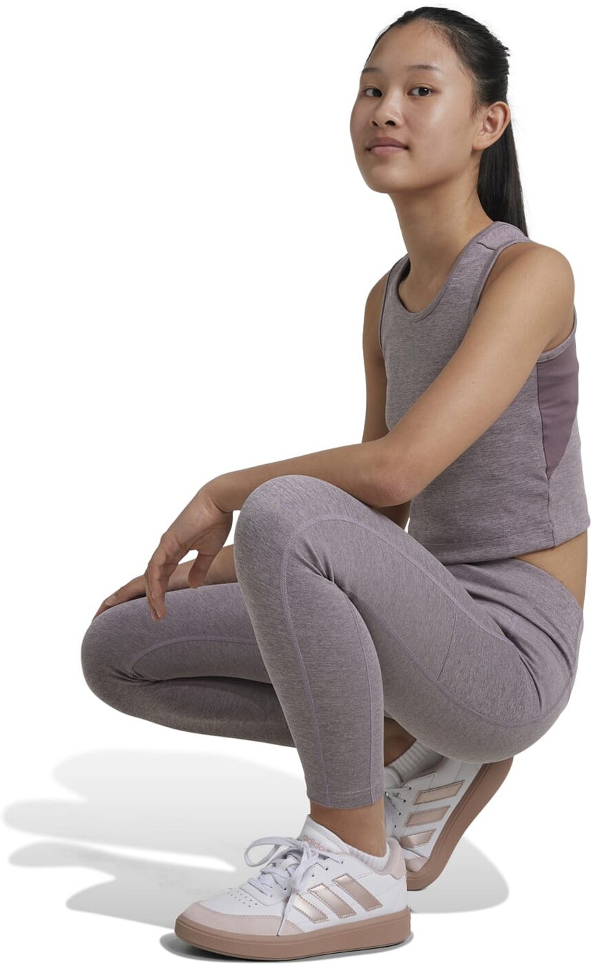 Adidas JG OPT LEG LU Cow Hide/Syrah/Blush – Bild 4