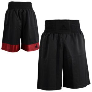 Adidas Pro Boxing Shorts black/red