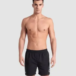 ARENA FUNDAMENTALS ARENA LOGO BOXER BLACK-WHITE