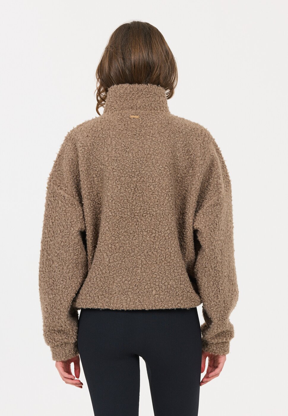 Athlecia Florrie W Sherpa Half zip Walnut – Bild 4