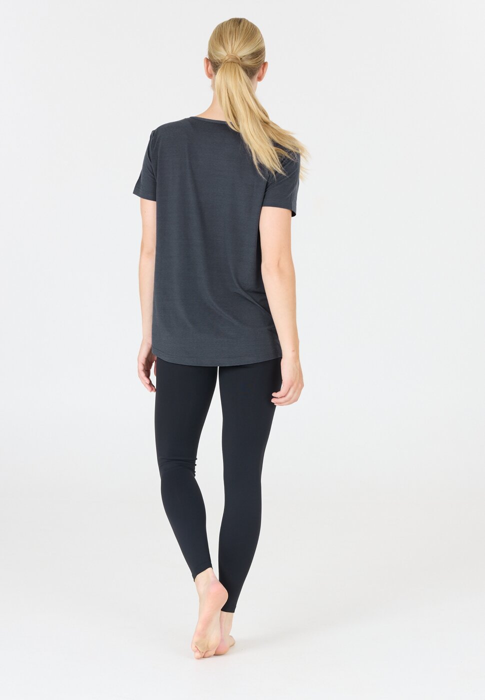 Athlecia Lizzy W Slub S/S Tee Ombre Blue – Bild 6