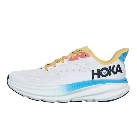 HOKA ONE ONE W CLIFTON 9 BLANC DE BLANC / SWIM DAY