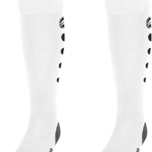 JAKO Stutzenstrumpf Roma weiß/grau