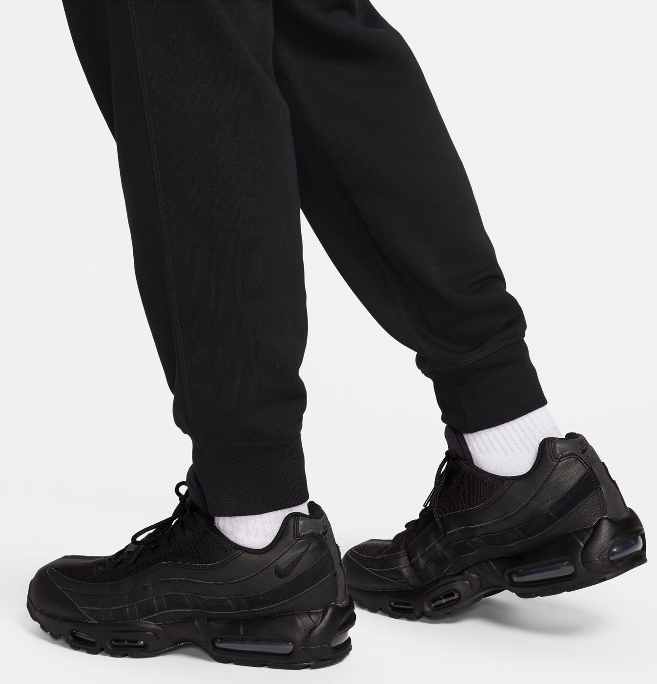 NIKE M NK CLUB BB JOGGER CHNL FTRA BLACK/WHITE/WHITE – Bild 6
