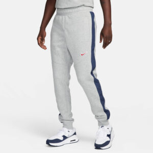 NIKE M NSW SP FLC JOGGER BB DK GREY HEATHER/THUNDER BLUE