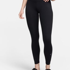 NIKE W NK DF ONE HR TIGHT BLACK/WHITE/WHITE