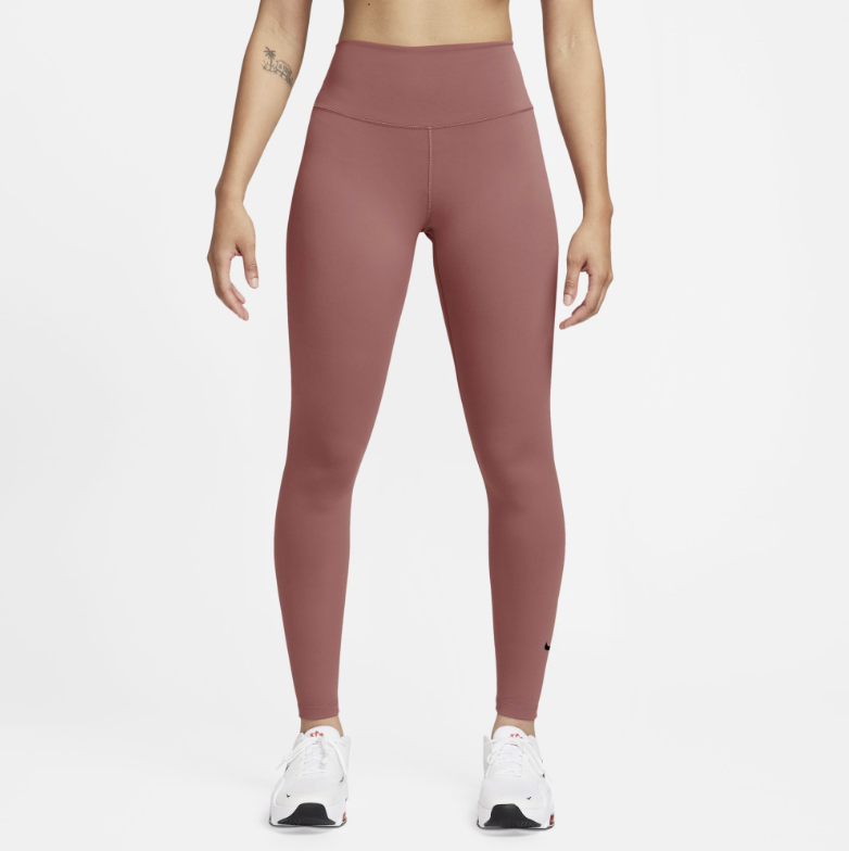 NIKE W NK DF ONE HR TIGHT CANYON PINK/BLACK