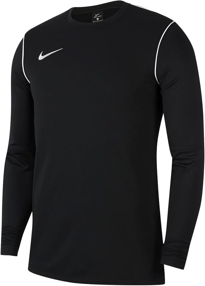 NIKE Y NK DF PARK20 CREW TOP BLACK/WHITE/WHITE