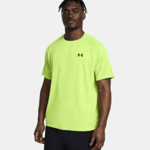 UNDER ARMOUR UA TECH TEXTURED SS MORPH GREEN