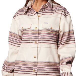 Columbia Calico Basin Shirt Jacket Chalk